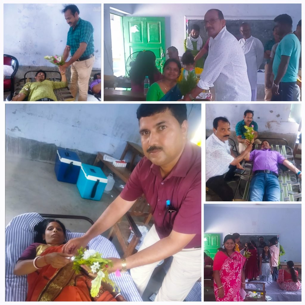 শালডাঙ্গা নেতাজি উচ্চ বিদ্যালয়ের ৭৫ বছর পূর্তির উপলক্ষে মেগা রক্তদান শিবির । 1 May 26, 2024 May 27, 2024 PSX 20240527 133618
