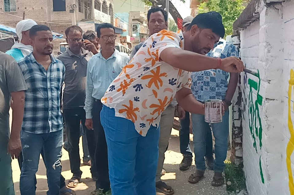 জেলার যুব সভাপতির তুলির টানে শুরু হল কাঁকসার ২১ শে জুলাইয়ের প্রচার 1 June 27, 2024 July 2, 2024 PSX 20240702 212233