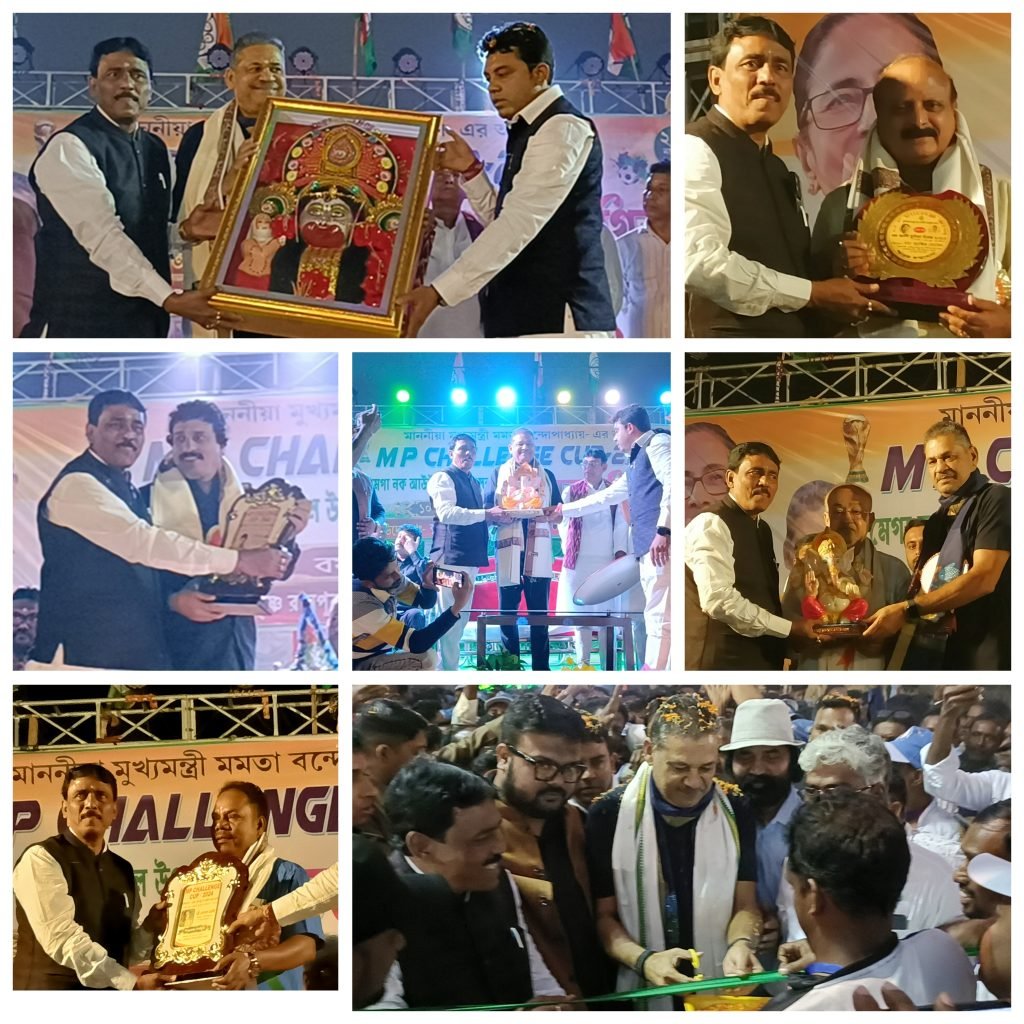 এমপি চ্যালেঞ্জ কাপ বুদবুদের কৃষ্ণরামপুর গ্রামে ফুটবল প্রতিযোগিতার ফাইনাল ম্যাচ অনুষ্ঠিত হল। 1 November 23, 2024 November 24, 2024 GridArt 20241124 125040408